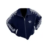 Темно-синий [Вышитая ткань, улучшенная]