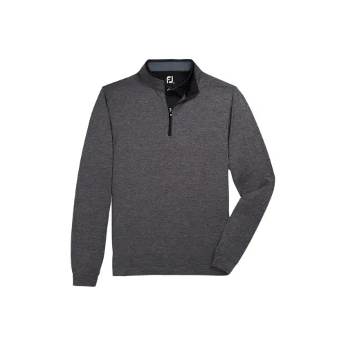 FOOTJOY Heather Charcoal Men's Sweatshirts FOOTJOY Вереск Уголь Мужские Свитшоты