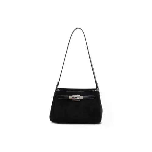 VENUCO ПУ (полиуретан) Сумка через плечо Стандартная Женская Черная Хаки Коричневая Кофейная