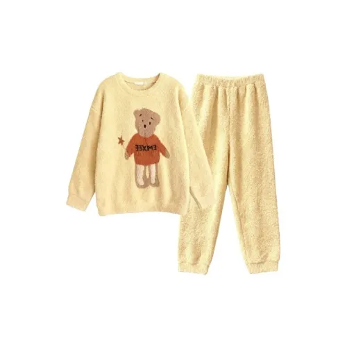 MIMOSA CHUR Желтый Женские Пижамные Комплекты