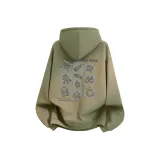 Серый горошек зеленый (Приключение Журнал Логотип на груди _ Приключение Журнал Логотип на спине)