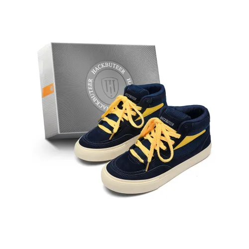 HACKBUTEER MID Топ Скейтборд Кроссовки Men's Box Включено