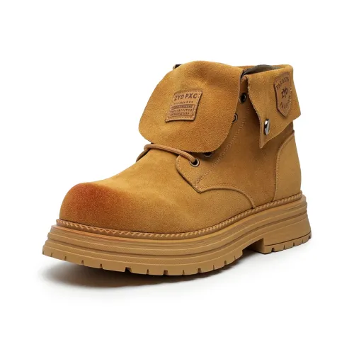 Lanza Martin Boots Yellow Men's