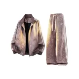 Джинсовая ткань, розовый цвет