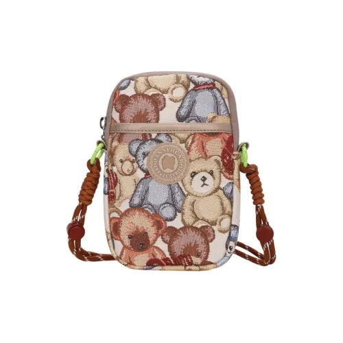 DANNYBEARJEANS Ткань Рюкзак Унисекс Многоцветный