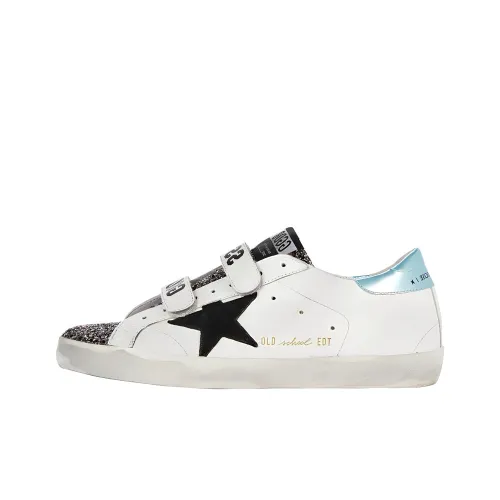 Golden Goose Old School Low Топ Скейтборд Кроссовки Женские Белые