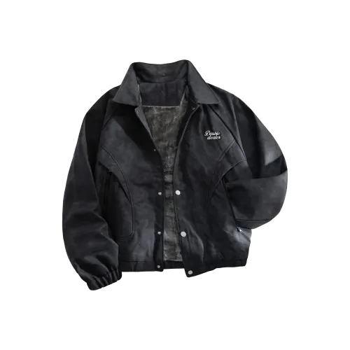 Double Dealer кожаная куртка унисекс