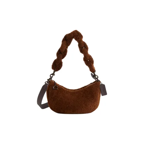 COACH Mira Shearling Дубленая кожа Сумка через плечо Сумка на плечо Женская