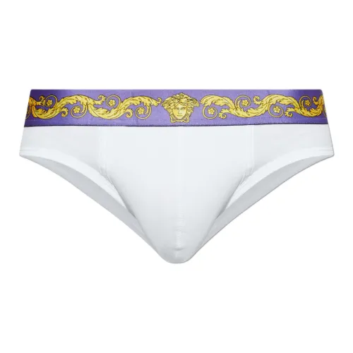 VERSACE 1 Пачка Белый Мужской Трусики-бикини