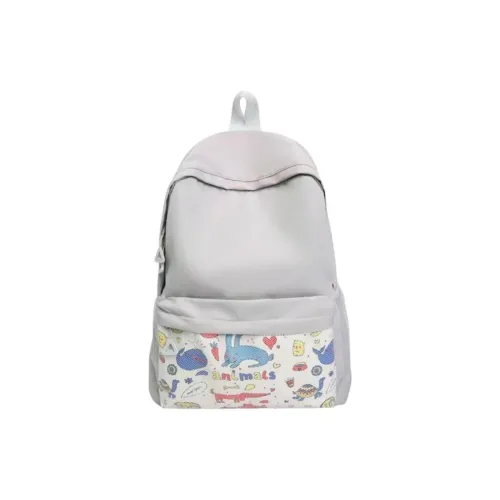 GEERDUN Нейлоновый рюкзак стандартный женский цвет лотос серо-синий