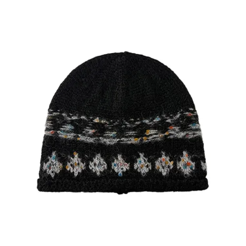ЮЙЧЖАОЛИНЬ Смесовая шерсть Шапки-бини Унисекс