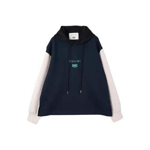 CULLNI x DAKS LONDON Fw25 CULLNI For DAKS LONDON Логотип Вышивка Толстовка Свитшот Унисекс