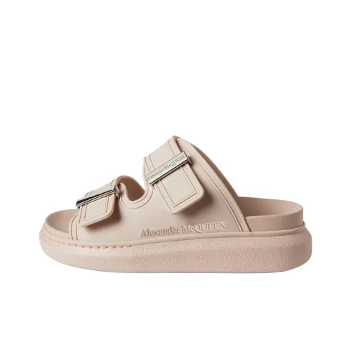 Alexander McQueen Hybrid Стильные Сандалии Женские Розовые