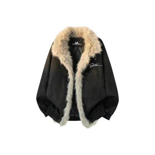 FOREST LIBRARY Хлопковый пуховик унисекс