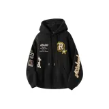 Черный (с флисовой подкладкой и утепленный)