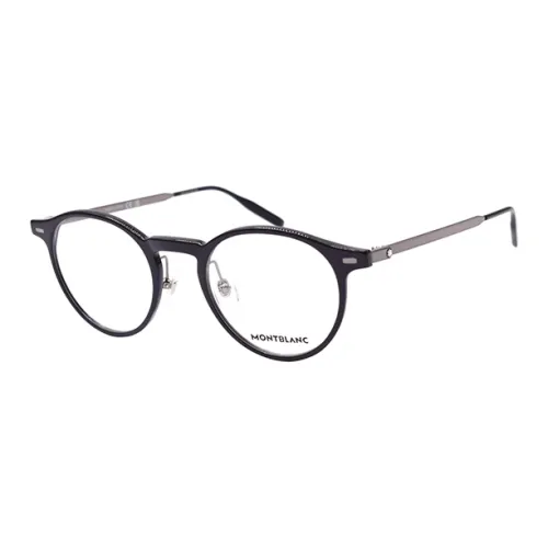 MONTBLANC Круглые Очки с диоптриями Мужские Черные