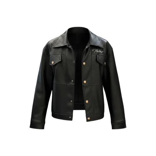 MIORGERSY Кожа Куртка Унисекс