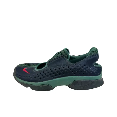 Nike Mary Jane обувь Женская Черная Зеленая