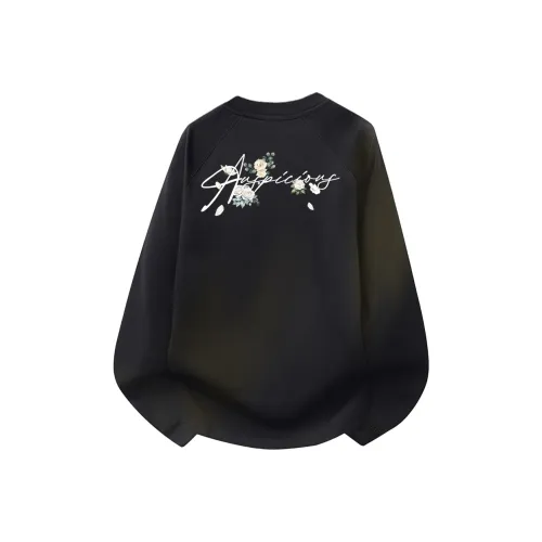 MJ STYLE Длинный рукав Т-рубашка Унисекс