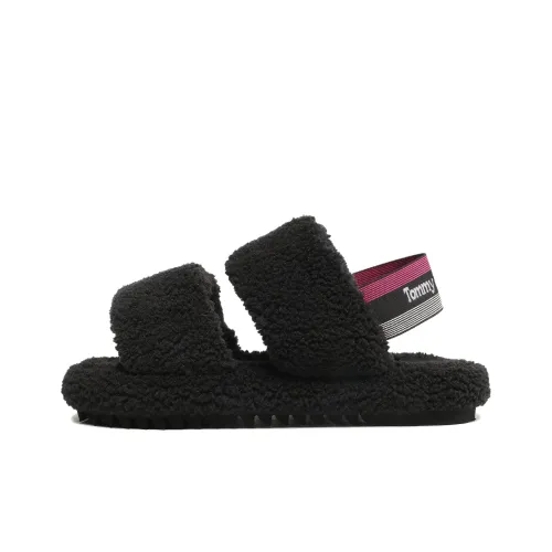 Tommy Hilfiger Tj One Ремень Сандалии 3 см Женские Черный