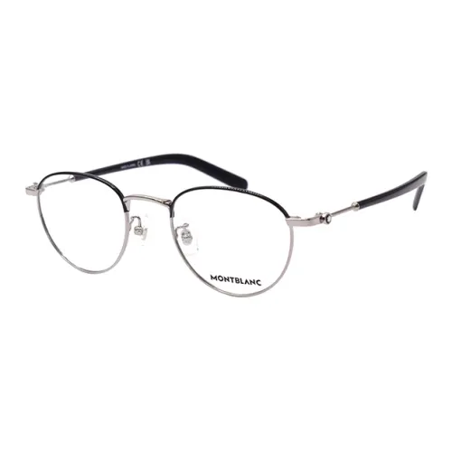 MONTBLANC Круглые Очки с диоптриями Мужские Черные Серые