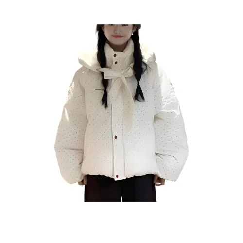 YICHEN Polka Dot Женские пуховики