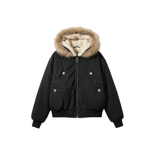 SDN by41 Черный Женский пуховик