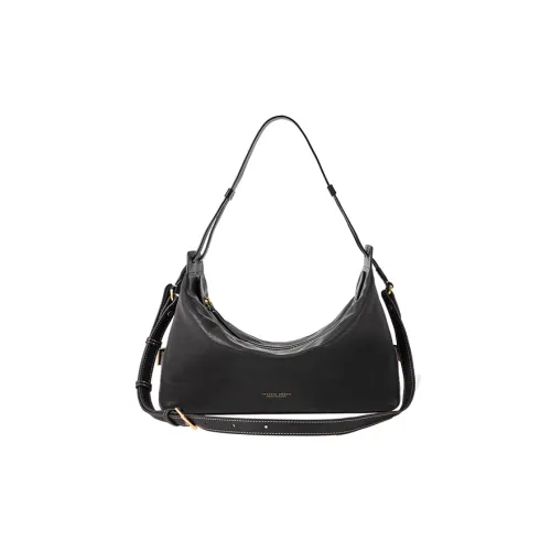 VANESSA HOGAN Сумка через плечо из натуральной коровьей кожи сумка на плечо обычная женская угольно-черный красный Clay Brown