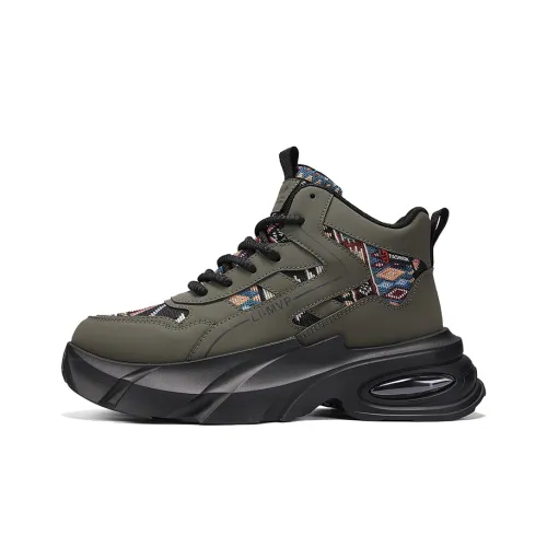 BOLE Колено Высокая Мартин Ботинок Мужской