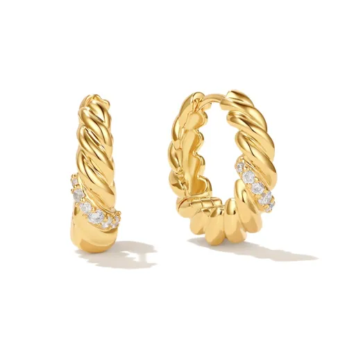 ONCHIC Серьги из меди с золотым покрытием женские