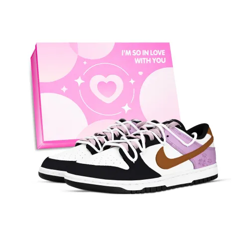 Nike Dunk Blossom Опавшие листья Коробка Устойчивые к истиранию Низкие Скейтбординг Кроссовки Унисекс