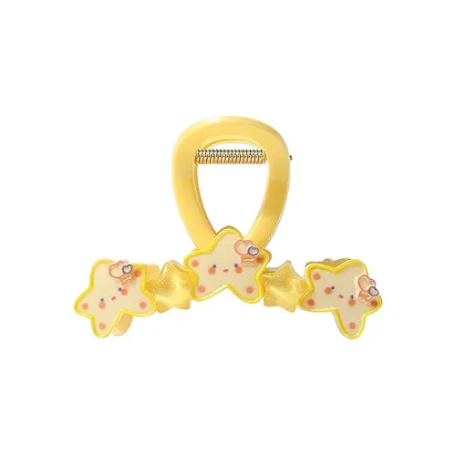 WuliHead Смола Сплав Заколка-краб Женская