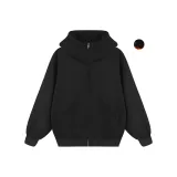 Чёрный, осенний и зимний, утолщённый