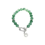 Браслет Congbi с бусинами, шнур, маленький размер