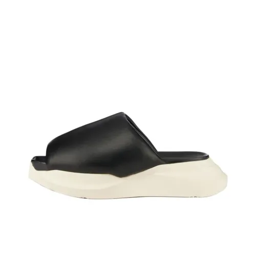 RICK OWENS совместный бренд RO Шлепанцы Мужские Черные