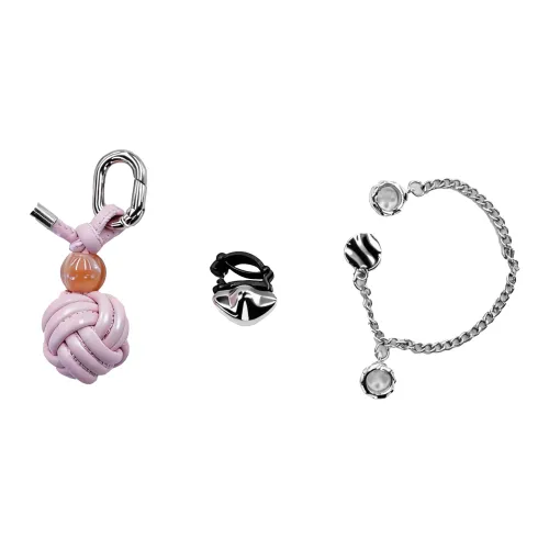 Anta Кожа Пластик Милый Аксессуары для обуви Унисекс Розово-серебристый