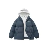 Темно-серый [Воротник-стойка, городской, минималистичный]