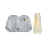 Светлый Фотиния Серый + Абрикос (Комплекты Одежды)