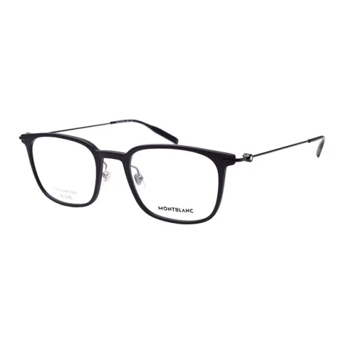 MONTBLANC Квадратные Очки с Диоптриями Мужские Матовый Черный