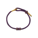 Минималистский стиль Браслет из восьми нитей - Фиолетовый