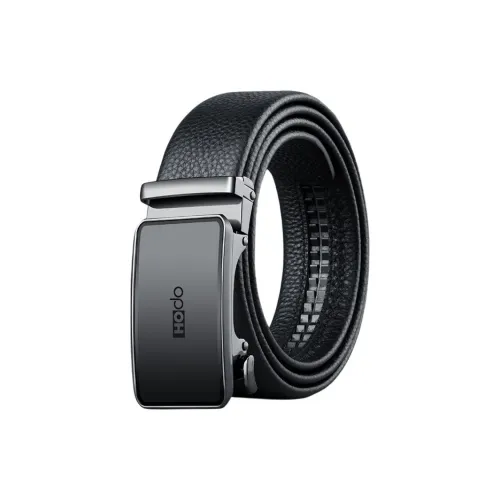 Red Bean Ремни из натуральной коровьей кожи мужские черные ширина 3,5 см