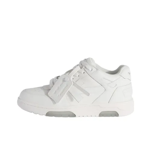 Off Белый Out Of Office OOO Низкие Кроссовки для скейтбординга Женские Белые Серые