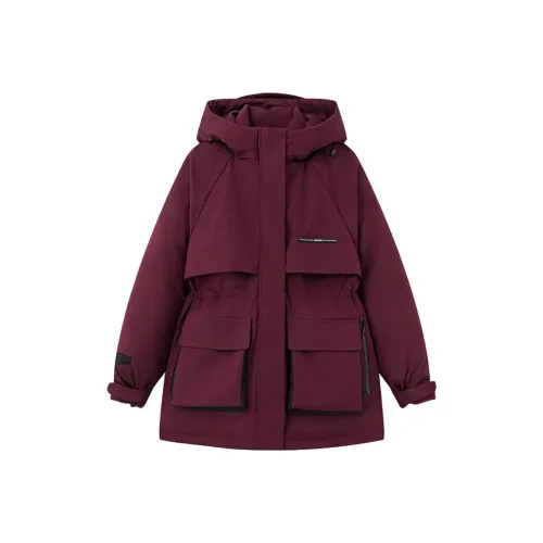 Incolore Красный Женские пуховики