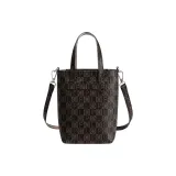 Кофейный в клетку