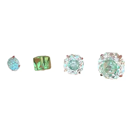 Yab Титановые и стальные серьги-гвоздики для женщин