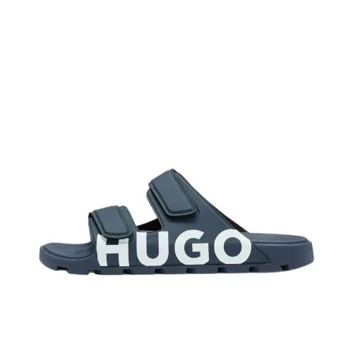 Hugo Boss Слипоны Мужские Синие