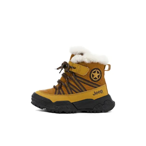 Jeep высокие сноубутсы с верхом Mocha для детей