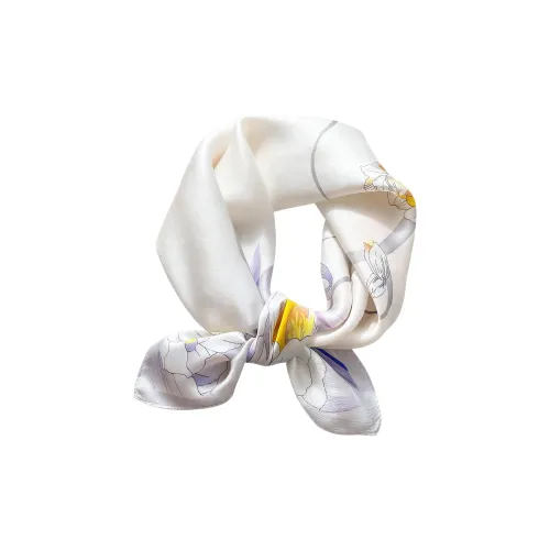 SENJIALUO Шелковые шарфы Унисекс