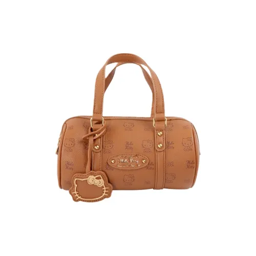 Miniso ПУ (полиуретан) с искусственной кожей сумка через плечо стандартная женская коричневый розовый