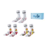 3 шт (Бело-розовый + Белый и красный + Белый желтый) Подарочная коробка Набор